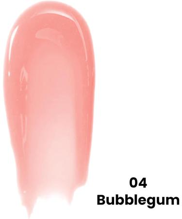 Beauty Forever Lift and Tint Plumping Lip Gloss with Fruity Flavours and Vitamin E Lip Plumper Lip Gloss 6ml (04 Bubblegum Sheer Pink) - Buy Online on GoSupps.com