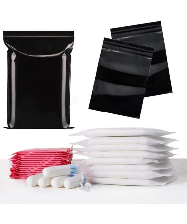 Tulov 200 Hygiene Bags - Black Tampon & Feminine Disposal Bags (15x10cm) | Eco-Friendly & Discreet Women's Hygiene Solutions - Buy Online on GoSupps.com
