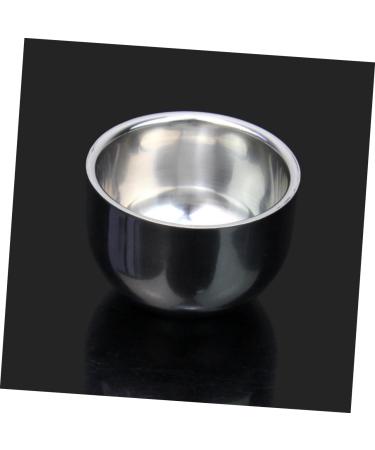 Minkissy Stainless Steel Shaving Cup & Soap Bowl Set - Premium Men's Shaving Foam Shell with Brushes - Buy Online on GoSupps.com