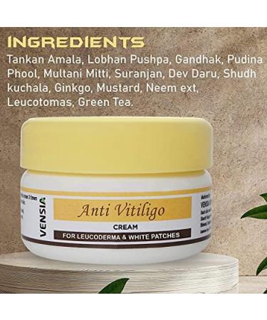 MIYUU Anti Vitiligo Cream | Effective Treatment for Vitiligo White Patches & Skin Discoloration | Scar Removal | 80g - Buy Online on GoSupps.com