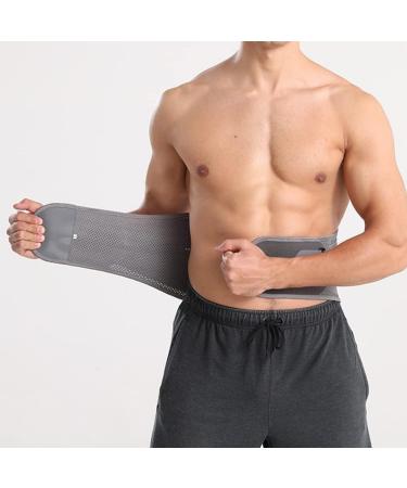 Wgust XL Lower Back Support Belt | Breathable Adjustable Lumbar Support for Men & Women | Back Pain Relief Waist Belt - Buy Online on GoSupps.com