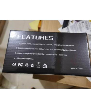 Yorking 280W LED Nail Dryer Lamp - UV Gel Light with Timer & Sensor for Gel Nails Shellac & Toenails - Fast Drying Professional Quality - Buy Online on GoSupps.com