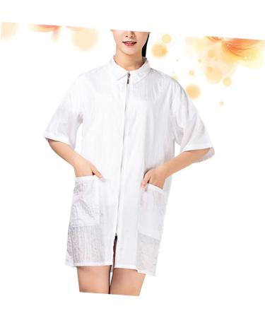 TOVINANNA Hairdresser Clothes Hair Dyeing Clothess Hairdresser Uniform Beauty Salon Uniform Technician Overalls 83X63cm - Buy Online on GoSupps.com