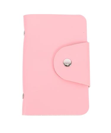 Beaupretty 1stk Nail sticker storage book Nailart Card holder Nail stamp pocket organizer stamping stencil nail stamps panel bags for nail display