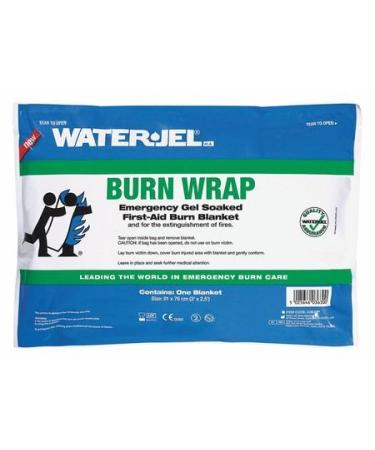 Burn Wrap Sterile Blue Wool 36" L