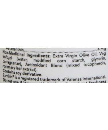 Now Foods Astaxanthin 4 mg 60 Veg softgel 0 60 count (Pack of 1) - Buy Online on GoSupps.com
