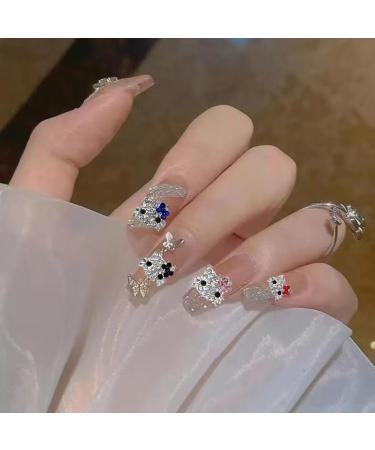18Pcs Alloy Kitty Nail Charms Shinny Kawaii Nail Rhinestones Silver Jewelry Kit Nail Crystal Nail Decorations Cartoon Nail for Hair Clips Refrigerator Magnets Dress Up and Phone Cases 18 pcs Kitty - Buy Online on GoSupps.com