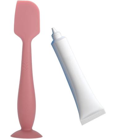Baby Diaper Cream Spatula - Nappy Rash Cream Applicator - Baby Butt Spatula With Suction Cup | For Butt Paste Diaper Cream Newborn Baby Rose Red - Buy Online on GoSupps.com