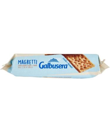 Galbusera Magretti cracker with 1.5% fat with Farina di Tipo 2 cracker with 1.5% fat with flour type 2 6 x 380 g + Italian Gourmet pulp 400 g - Buy Online on GoSupps.com