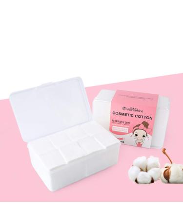 Beaupretty 1000pcs Makeup Remover Pads - Lens Cleaner Cotton Sponge & Cosmetics Removal for Eyes & Lips - Buy Online on GoSupps.com