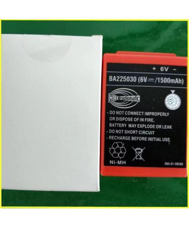 Buy 6V 1500mAh BA225030 Ni-MH Rechargeable Battery for HBC Crane Remote Control - Fast International Shipping - Buy Online on GoSupps.com