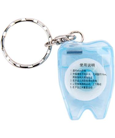 Artibetter 5pcs Portable Dental Floss Keychain - Oral Care Kit for Teeth Cleaning & Dental Hygiene (Random Color) - Buy Online on GoSupps.com