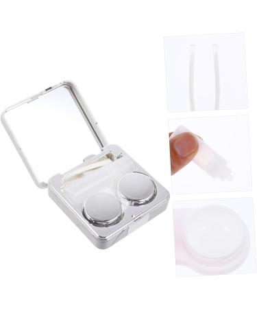 Shop Homsfou 8-Piece Quadratic Glasses Case Set - Durable Silver Lentil Storage & Mirror Film - Perfect for Square Lens & Marbling - International Shipping Available - Buy Online on GoSupps.com