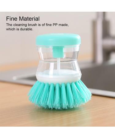 FIOERDTUIE Cookware Brush Replacement Detachable Soft Hair Ergonomic Cooking Pan Pot Dish Plate Cleaning Brushes Tool Accessories Green - Buy Online on GoSupps.com
