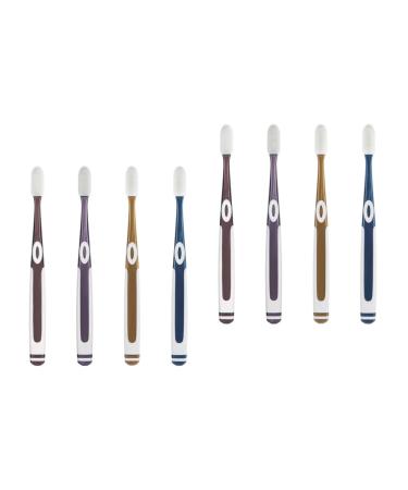 Healvian 2 sentences 4 TLG nano toothbrush toothbrushes Children's toothbrush children travel toothbrush hand tools toothbrush for toddler dental tools toothbrush made of silicone bulk goods
