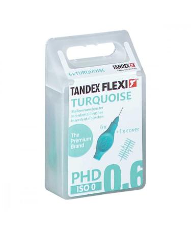 TANDEX FLEXI PHD 0.6 ISO 0 TURQUOISE 6X1 pcs