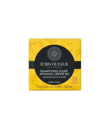  crin de Fleur - Apple Cider Vinegar Solid Shampoo Soap Bar Infused with Cedar Essential Oil Sulfate and Paraben Free 1x55g Shampoo - Cedar 1 count (Pack of 1) - Buy Online on GoSupps.com