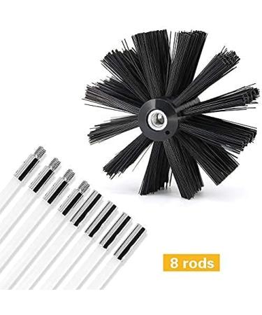 DPD 10 Feet Dryer Vent Cleaner Kit - Flexible Rods & Lint Remover for Effective Dryer Duct Cleaning - Buy Online on GoSupps.com