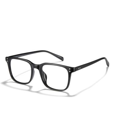 Cyxus glasses blue light filter glasses without strength anti-blue lights from laptops smartphones tablets and other screens 8183-black