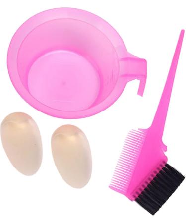 FRCOLOR 6 Sets Hair Dye Tool Beard Dye Brush Hair Coloring Brushes Hair Dyeing Supplies Hair Dyeing Brush Hair Paint Brush Hair Salon Tool Hair Coloring Bowl Comb Pink Baking Oil - Buy Online on GoSupps.com