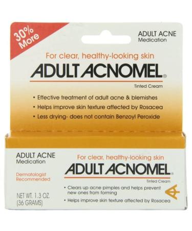Acnomel Adult Acne Medication Tinted Cream - 1 oz Thank you to all the patrons We hope that he has gained the trust from you again the next time the service
