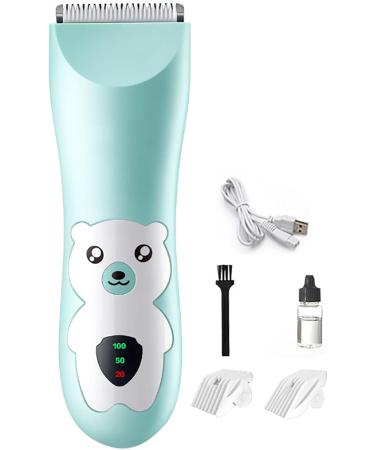 Kids Hair Trimmer Quiet Baby Hair Trimmer Electric Waterproof with 2 Guide Combs for Newborns - Buy Online on GoSupps.com