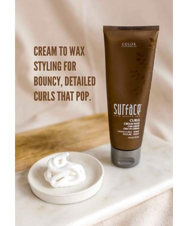 Surface Hair Curls Cream Wax - Define Add Shine & Texture to Curly Hair with Cocoa & Shea Butter - 4 Fl. Oz | International Shipping Available - Buy Online on GoSupps.com