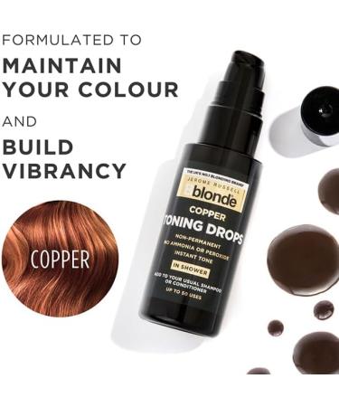 Jerome Russell Bblonde Toning Drops - Copper - Buy Online on GoSupps.com