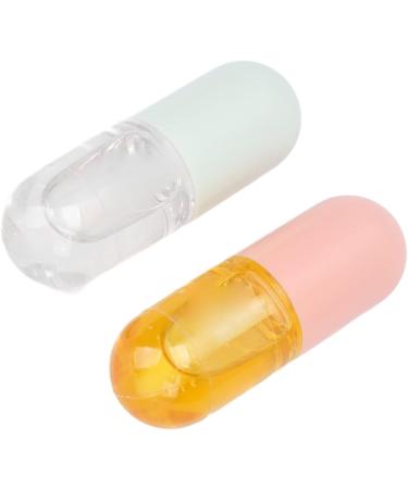 2pcs 5.5ml Lip Plumper Set Women Day Night Moisturizing Hydrating Lip Enhancer Serum for Fuller Lips - Buy Online on GoSupps.com