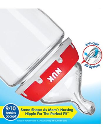 NUK Disney Baby Bottle Minnie Mouse 3 Count - Pack of 1 - Buy Online on GoSupps.com