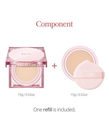 Clio Kill Cover Mesh Glow Cushion (04 Ginger) - Brighten & Illuminate Your Skin - Buy Online on GoSupps.com