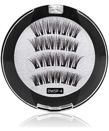 XIUNIA Magnetic Eyelash Set 8D Quantum Magnetic Eyelash Soft Magnetic Technology 2 Pairs Of False Eyelashes with Tweezers Easy to Wear - Buy Online on GoSupps.com
