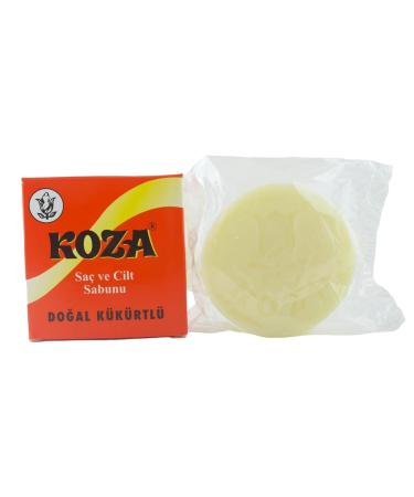 Natural Sulfur Soap | Organic Anti-Acne & Blackhead Treatment | Kills Lice & Parasites for Face Hair & Body - International Shipping - Buy Online on GoSupps.com