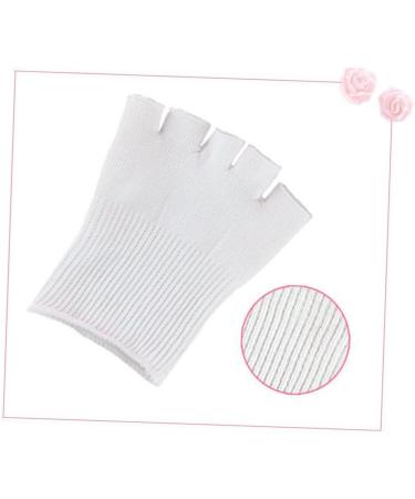 minkissy 3 Pairs 5 Women s Socks Features Socks for Women Womens Socks Ladies Socks Women Socks Women's Socks & Hosiery Non-Slip Sock Gel Sock Open-Toed Sock Moisturizing Pad White - Buy Online on GoSupps.com