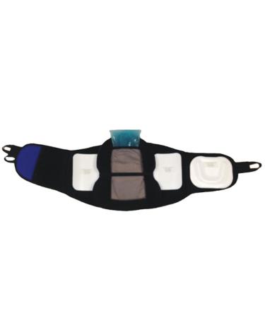 PAKback 637 Lumbar Sacral Orthosis Brace w/ Removable Panel-XL