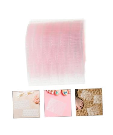 Beatifufu 100 Sheets Jelly Gel Nails Fake Nail Glue Nail Glue for Fake Nails Glue for Nails Nail Glue for Faux Nails Nail Art Stickers Nail Adhesive Tabs Artificial Jelly Glue Label Pink - Buy Online on GoSupps.com