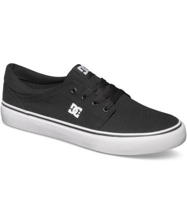 DC Shoes Men's Trase Tx Sneaker - Black/White - 45 EU - International Shipping Available - Buy Online on GoSupps.com