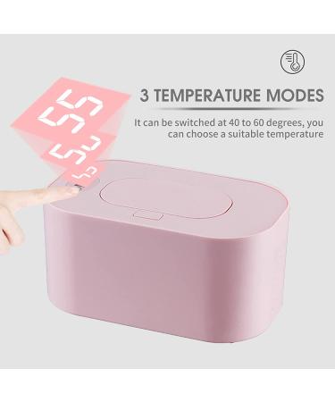USB Baby Wipe Warmer with 3 Temperature Modes - Large Capacity Portable Dispenser for Diaper Wipes - Home, Car, Travel - Silent Even Heating - Buy Online on GoSupps.com