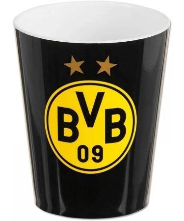 Borussia Dortmund Dental Care Set - Black-Yellow Toothbrush & Cup | BVB 09 Merchandise for Fans - Buy Online on GoSupps.com