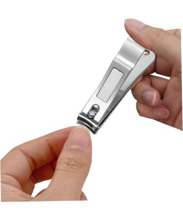 FRCOLOR Metal kit de manicura Cosmetology kit Nail Trimmer Toe Finger Manicure Nail Clippers Nail Metal Nail Manicure Nail Household L Silver - Buy Online on GoSupps.com