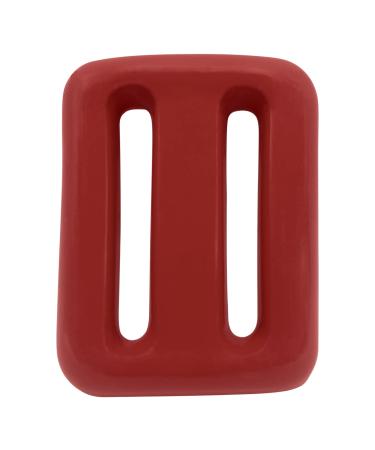 Poolzilla Diving Weight 1.1 LB(0.5 Kg) for Scuba Diving, Diving Weight in Red, Lead Weight with Slits for Placement Along Belt