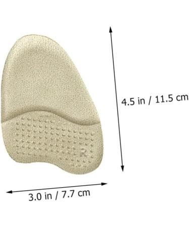 FOMIYES Forefoot Pads - 6 Pairs Cushion Insoles for Women | Adhesive Metatarsal Pads for High Heels & Foot Comfort - Buy Online on GoSupps.com