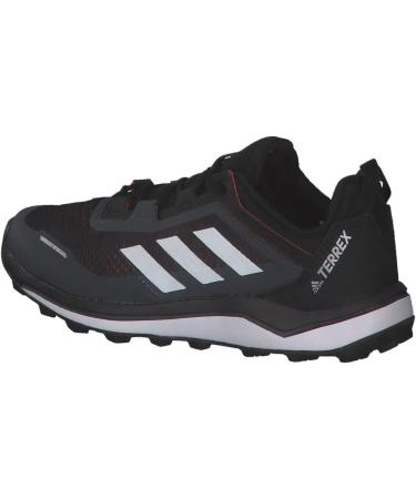 adidas Unisex Kids Terrex Agravic Flow Primegreen Trail Running Shoes - Core Black Crystal White Solar Red - Size 38 2/3 EU - International Shipping Available - Buy Online on GoSupps.com