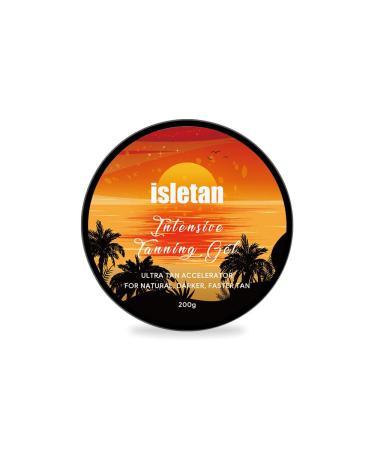 isletan intensive tanning gel pineapple tanning gel for outdoor sun & tanning bed 200g