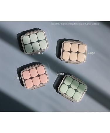 Buy WOWHOUSE Weekly Pill Organizer Set - 10 Small Pill Boxes for Easy Daily Medication Management - Free Combination Use - Beige - International Shipping Available - Buy Online on GoSupps.com