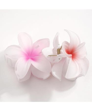 JOYOYO 4 Pcs Matte Flower Hair Clips | 3 Inch Medium Claw Clips for Women & Girls - Buy Online on GoSupps.com