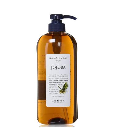 Lebel Natural Hair Soap With - Jojoba - 720ml (Green Tea Set)