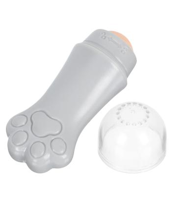 Beaupretty Skin Care Tools Oil- Absorbing Volcanic Face Roller Cat Paw Design Volcanic Facial Skin Skin Oil Absorption Volcano Bead for and Girls Grey Oil Absorbing Face Roller
