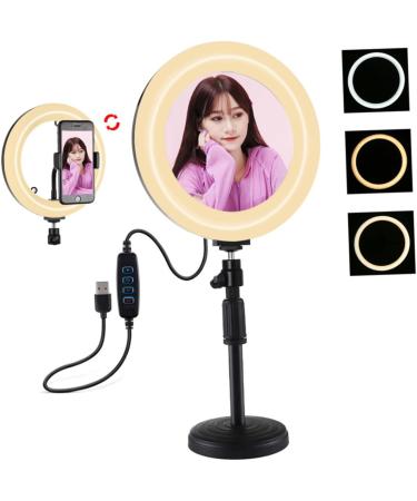 Beavorty Set cargador usb portable lighting Mirror fill light Phone clip fill light camera video phone selfie light lighting for video recording cute stuff for teen girls LED Fill Lamp ring - Buy Online on GoSupps.com