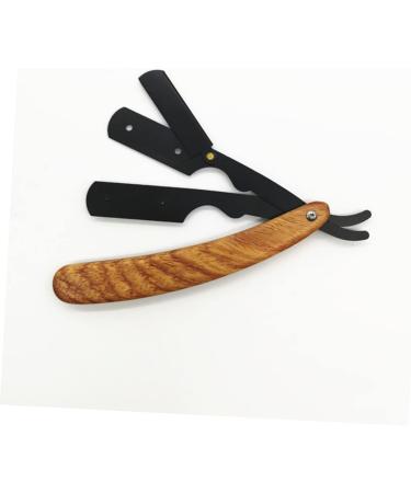 Frcolor 3-Piece Holder Set for Safety Razor & Beard Razor - Wooden Bamboo & Rosewood - Multi-Color Eyebrow Shaver Clips - Ideal for Men - Buy Online on GoSupps.com